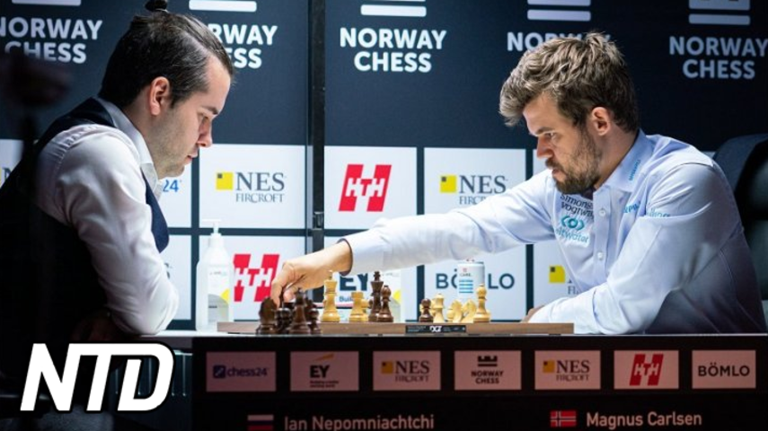 Carlsen tar sin femte VM-titel i schack | NTD NYHETER