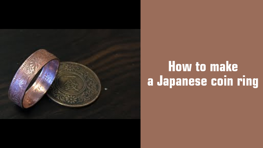 How to make a Japanese coin ring