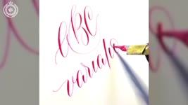 Super Satisfying Copperplate Calligraphy Compilation