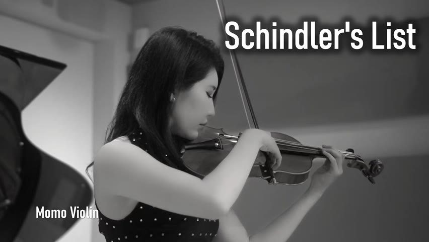 《辛德勒的名单》电影插曲 (Violin Cover by Momo) schindler's list theme