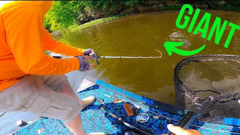 Ace Caught His PB DURING JON BOAT TOURNAMENT || GIANT BASS
