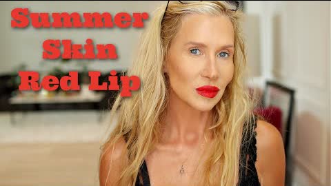 Summer Skin Red Lip | No Wings No Lashes | NEW CHANEL Bronzers