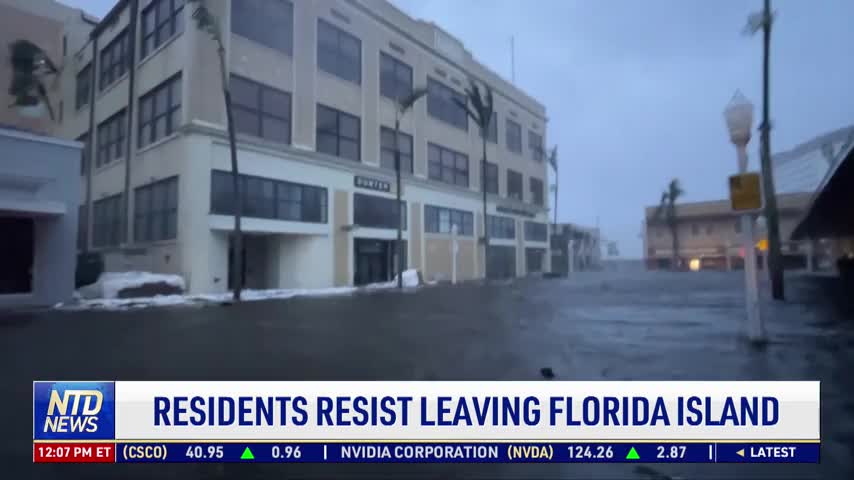 Hurricane Ian Aftermath: Residents Resist Leaving Florida Island