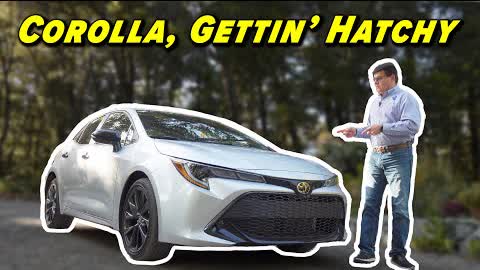 Blacked Out Style On Plain White Bread | 2021 Toyota Corolla Nightshade Hatchback