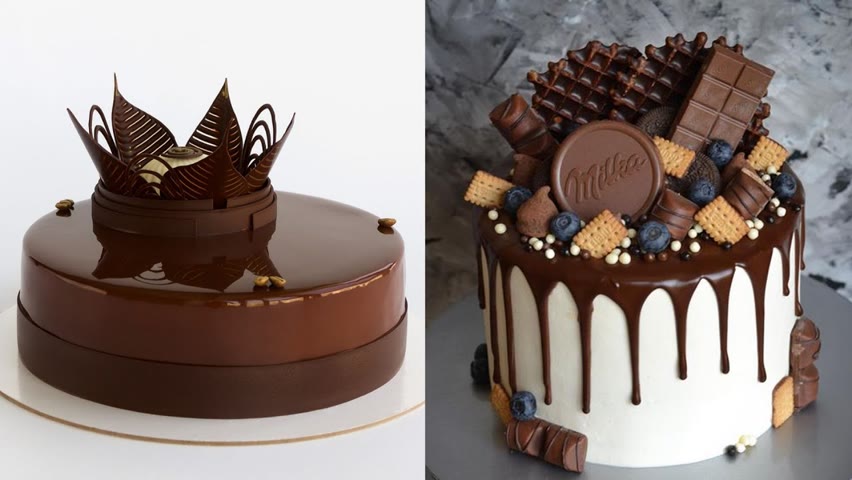 Amazing Chocolate Cake Decorating Compilation | Satisfying Fancy Cake Videos By Decorating Ideas