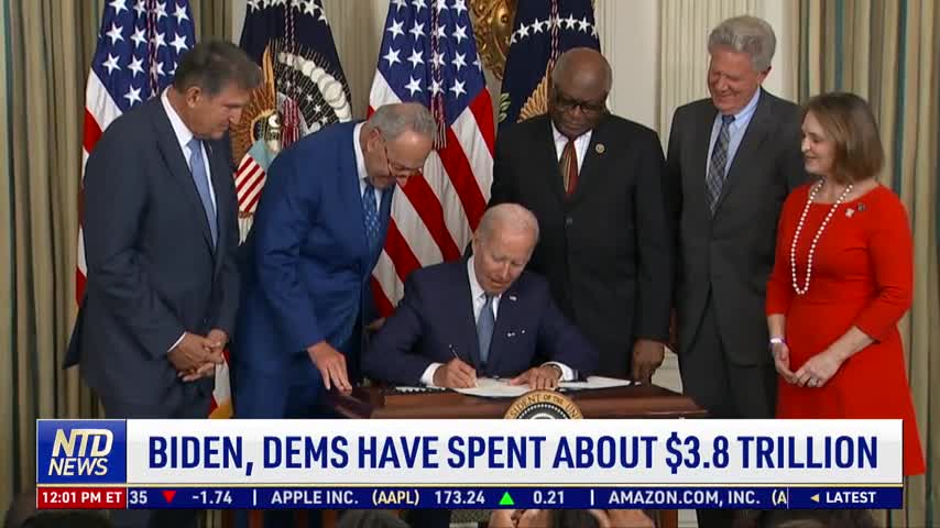 Biden, Democrats Have Spent About $3.8 Billion