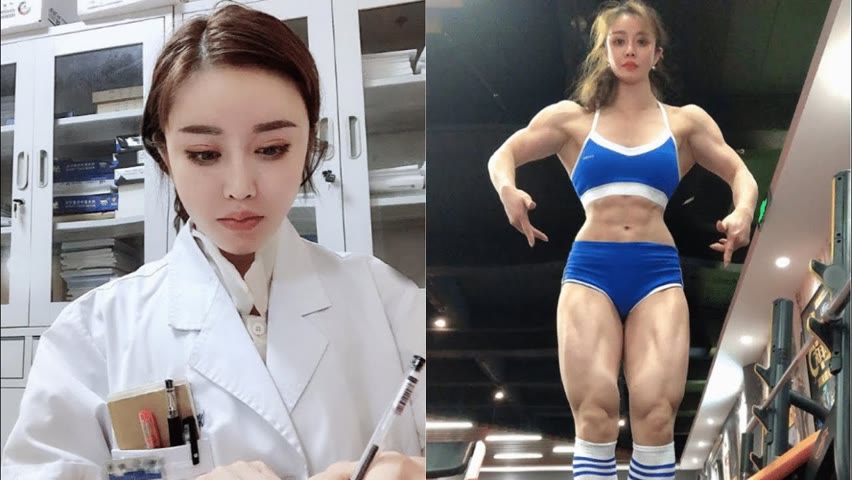 The Most Beautiful Chinese Bodybuilding Doctor - Yuan Herong