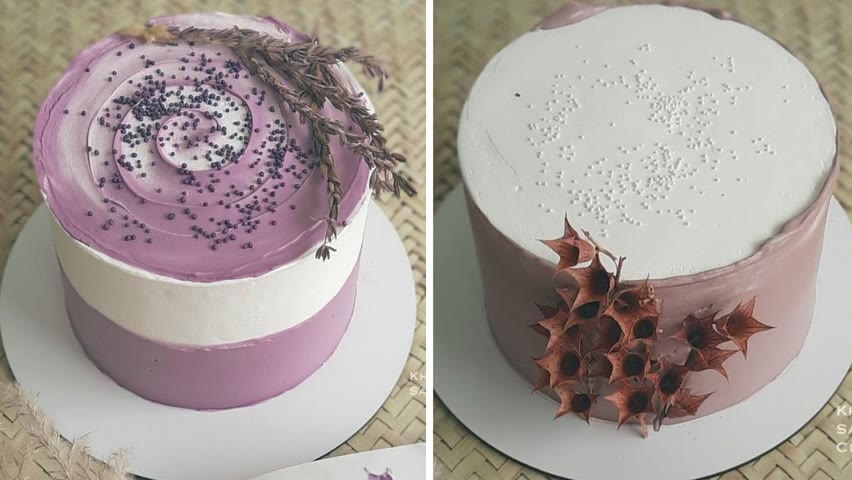 Indulgent Cake Decorating For Holidays | Most Satisfying Rainbow Cake Decorating Tutorials
