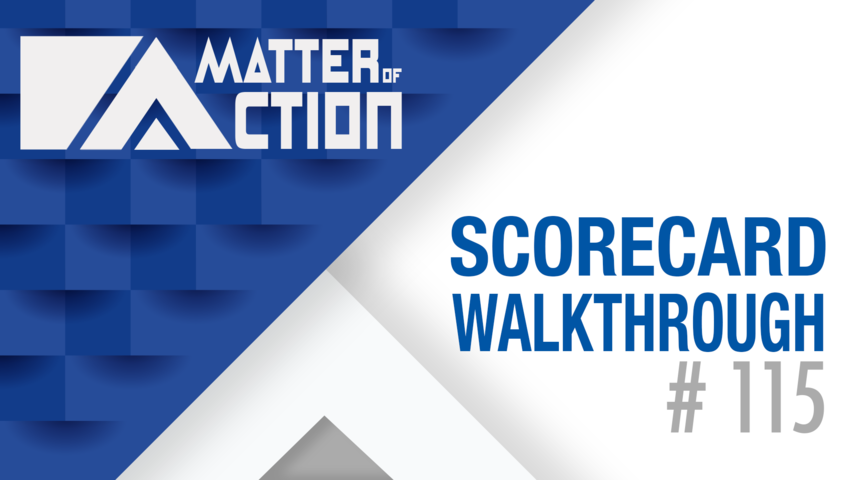 Congressional Scorecard Walkthrough | Matter of Action #115