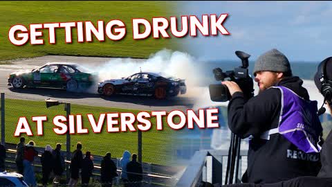 The DRIFT TRACK is BACK! Ben tries to get DRUNK at Silverstone! [BONUS VIDEO]