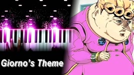 "Giorno's Theme" / "il vento d'oro" - JoJo's Bizarre Adventure: Golden Wind OST (Piano)