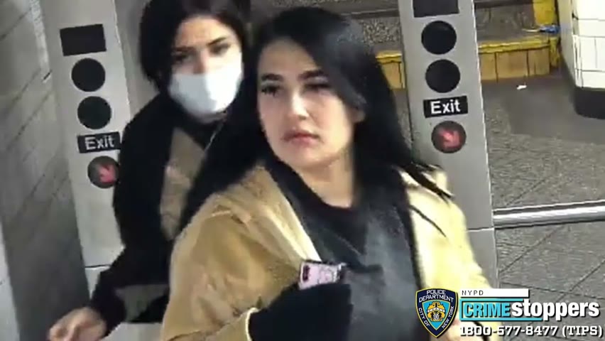 NYPD正在尋找視頻中的兩個女賊。