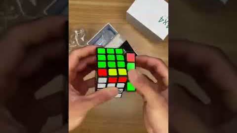 Unboxing a NEW Rubik's Cube (ASMR)