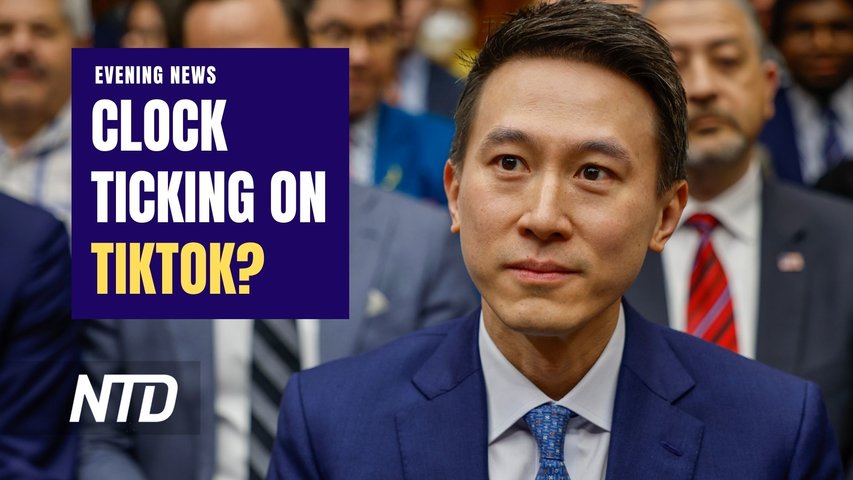 Lawmakers Skeptical as TikTok CEO Denies China Ties; Trump Grand Jury Won't Meet Until Next Week