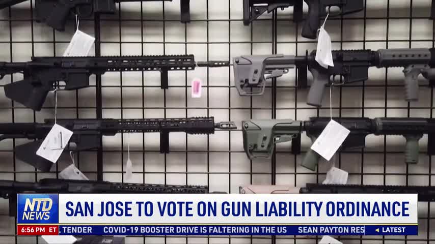 San Jose to Vote on Gun Liability Ordinance