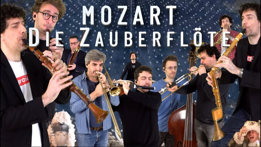MOZART The Magic Flute overture | Nicolas BALDEYROU and friends on period instruments