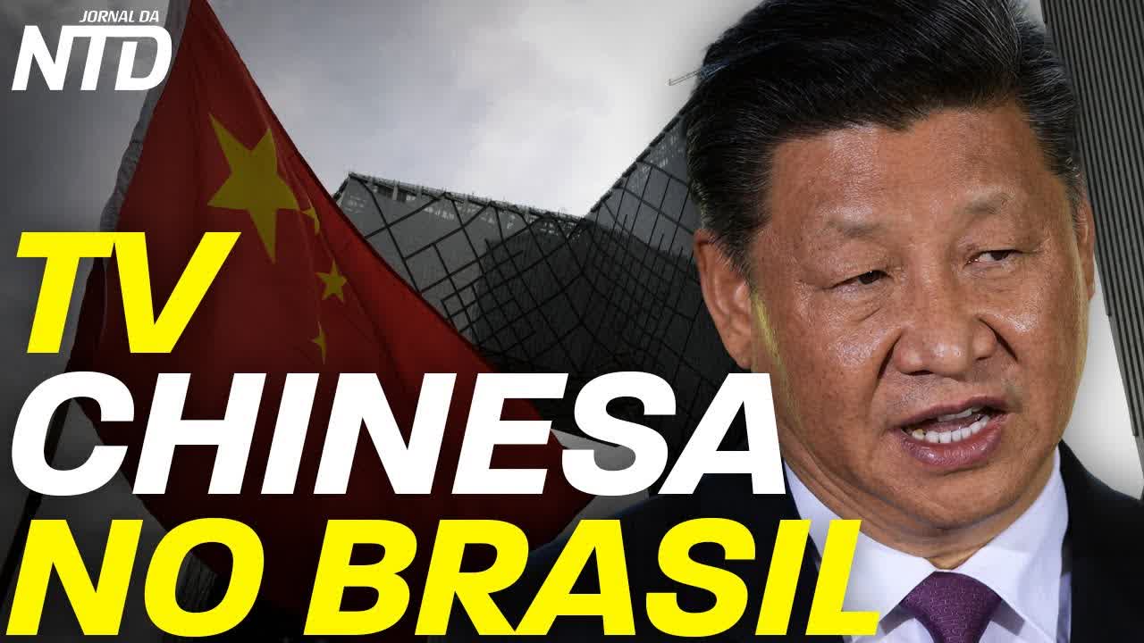 Mídia estatal chinesa banida na Europa continua atuando no Brasil | Jornal da NTD