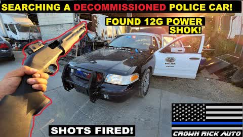 Searching An Old Police Car found 12g FEDERAL POWER SHOK!