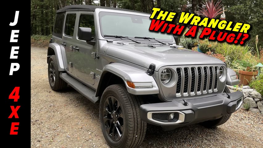 The First Jeep With A Plug Won't Be The Last | 2022 Jeep Wrangler 4xe Plug In Hybrid