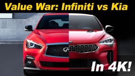 2018 Kia Stinger GT vs 2018 Infiniti Q50 3.0t Sport | Head to Head comparison