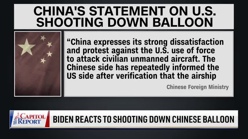 Biden Reacts to Shooting Down Chinese Balloon