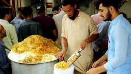 Golden Chicken Biryani | hyderabadi Biryani | Non Stop Biryani Street Food Karachi Pakistan