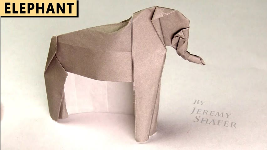 🐘 Origami Elephant 🐘