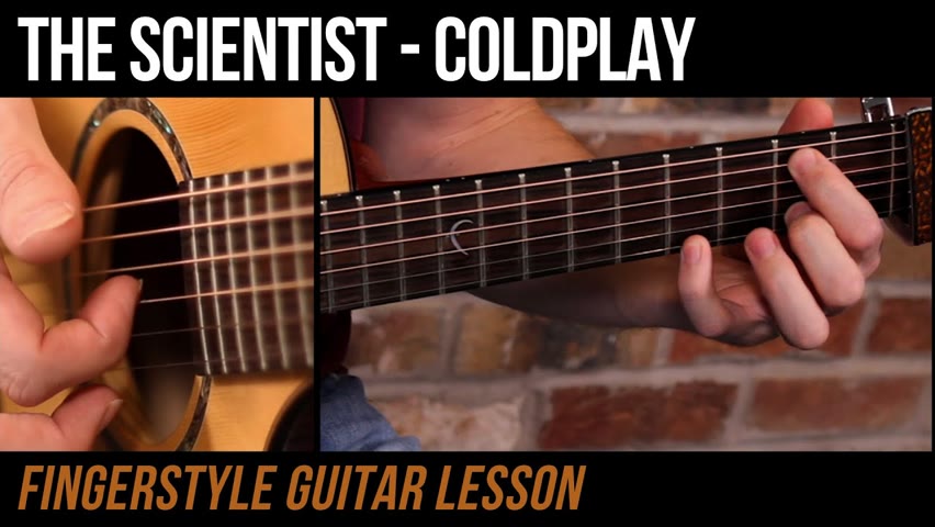 The Scientist (Coldplay) - Fingerstyle Guitar Tutorial