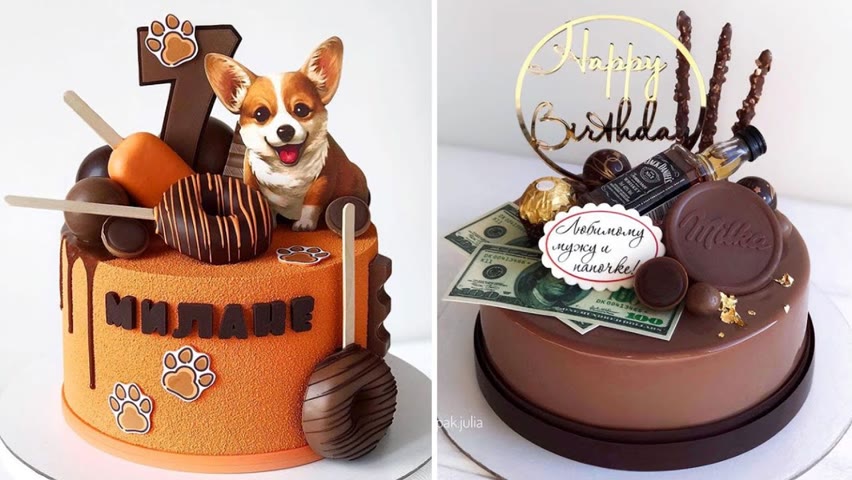 Creative Chocolate Cake Decorating Ideas For Birthday | So Yummy Cake Tutorials | Perfect Cake