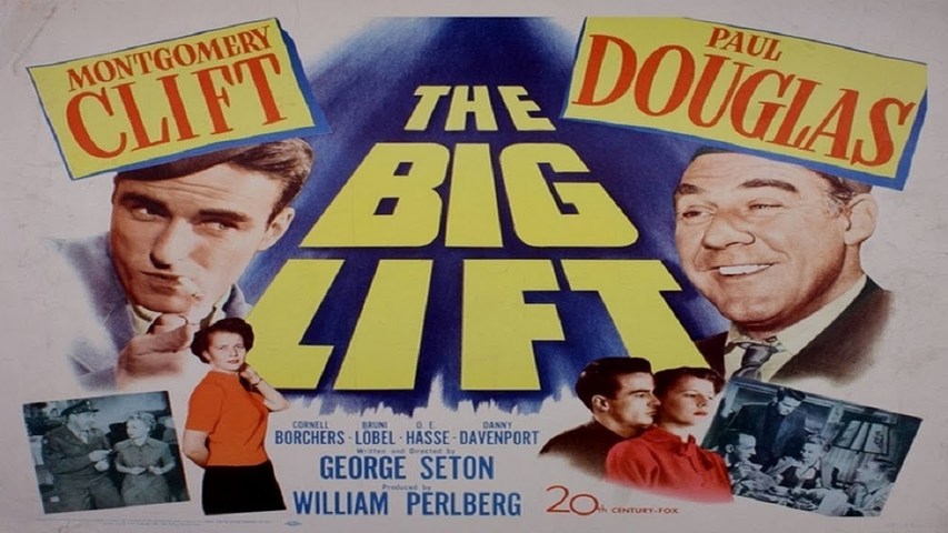The Big Lift 1950 - Full Movie | Montgomery Clift, Paul Douglas, Cornell Borchers, Bruni Löbel