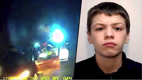 Baby-Faced Criminal Jailed For Running Over a Police Officer