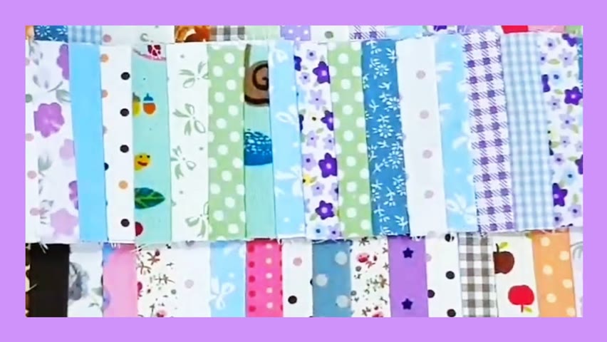 DIY Fabric Scraps Idea┃HandyMumLin sewing project