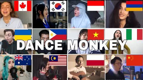 Who Sang It Better : Dance Monkey - Tones and I ( 12 different countries )