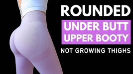 Exercises To Grow Butt Not Thighs - UnderButt + UpperBooty - Fit For Back To School #18