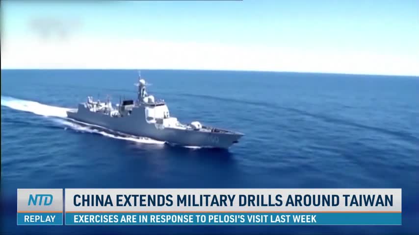 China Stages Fresh Military Drills Around Taiwan