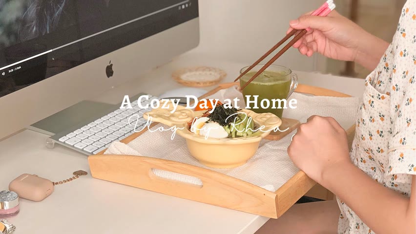 A Cozy Day at Home, Learn Japanese, Make Candle, Easy Cooking, Homebody in Japan