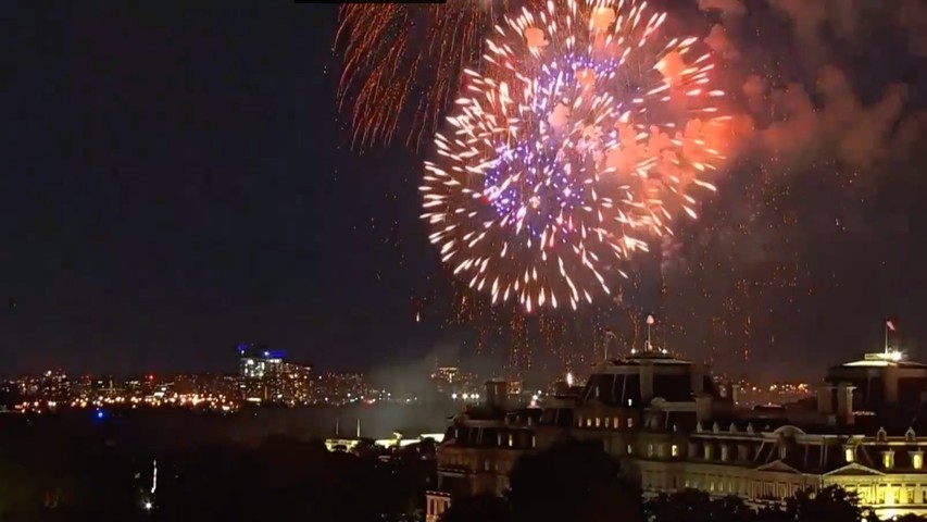 2022 Fourth of July Fireworks Show in Washington