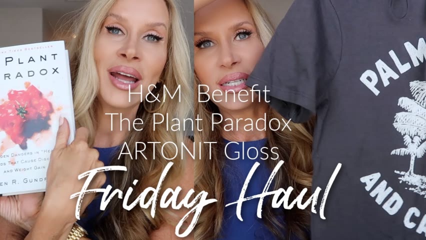 Friday Haul | The Plant Paradox | H&M Mom Jeans | "Flat Butts Are Fine!"