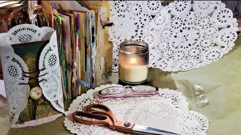 6 FUN WAYS TO USE A PAPER DOILY IN A JUNK JOURNAL! Step by Step Tutorial! The Paper Outpost :) !