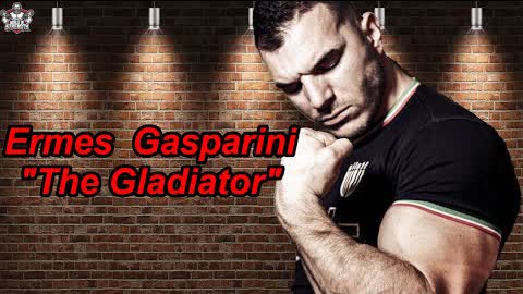 The Armwrestling Champion Ermes Gasparini