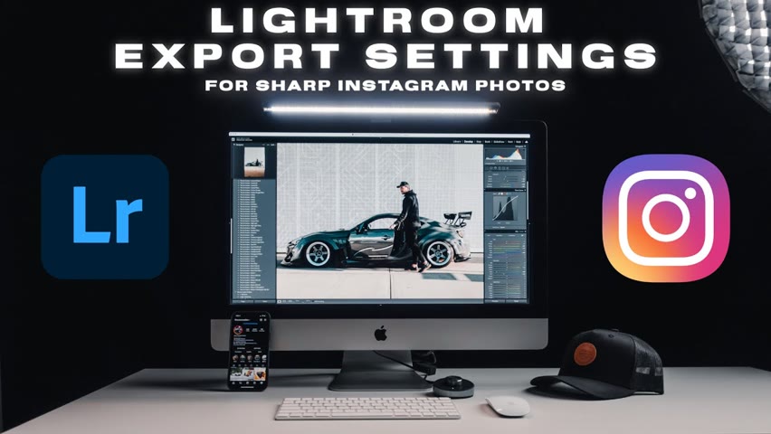 Lightroom Export Settings for HIGH RESOLUTION and Sharp Instagram Photos!