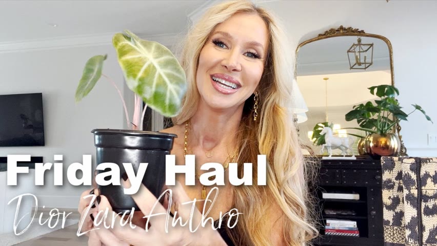 Friday Haul | First Plant In The Mail | ZARA | DIOR | Anthropologie | Margiela Jeans