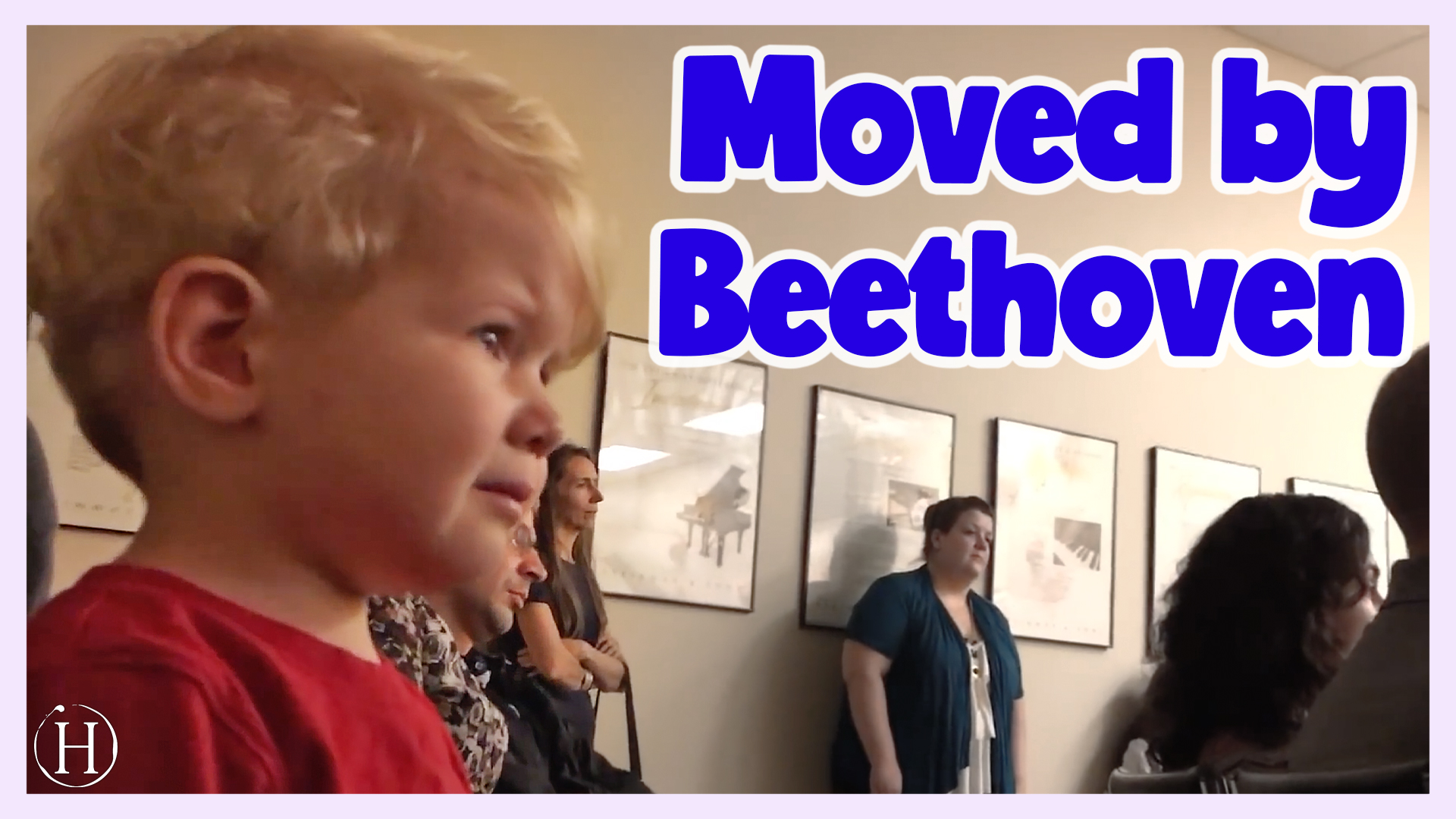 Toddler Moved To Tears Hearing Beethoven's Moonlight Sonata for First Time | Humanity Life