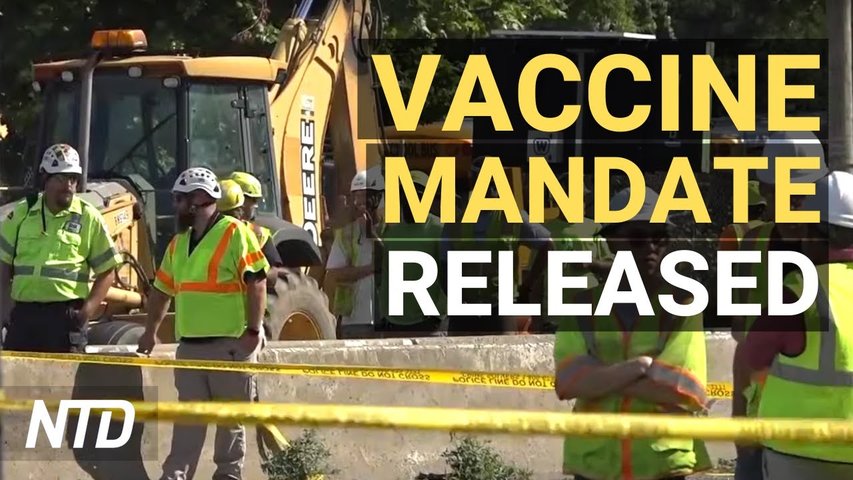 84 Million Workers Face New Vaccine Deadline; Truck Driver Wins New Jersey Election | NTD