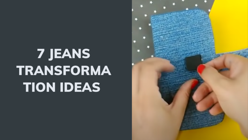 7 JEANS TRANSFORMATION IDEAS | AWESOME IDEAS WITH JEANS | IDER ALVES