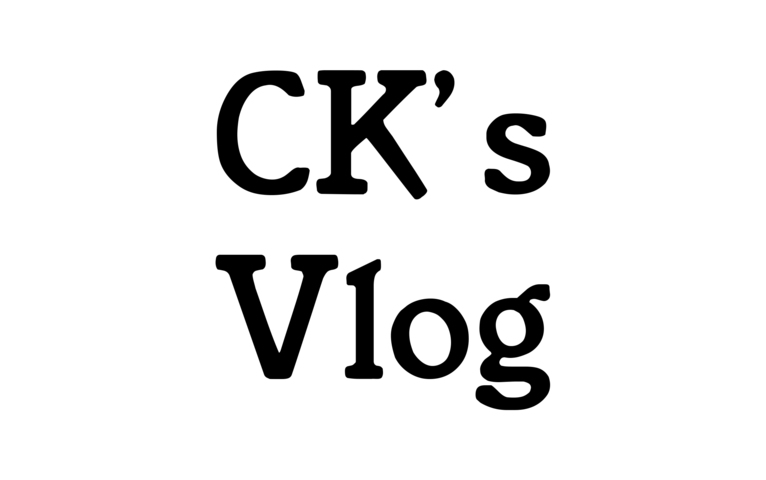 CK's Vlog Introduction