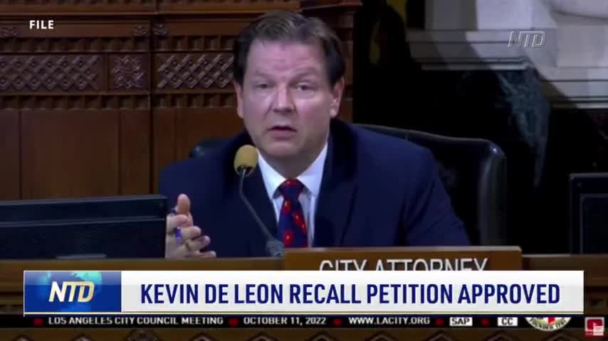 Recall Petition Approved for Los Angeles Councilman Kevin de Leon