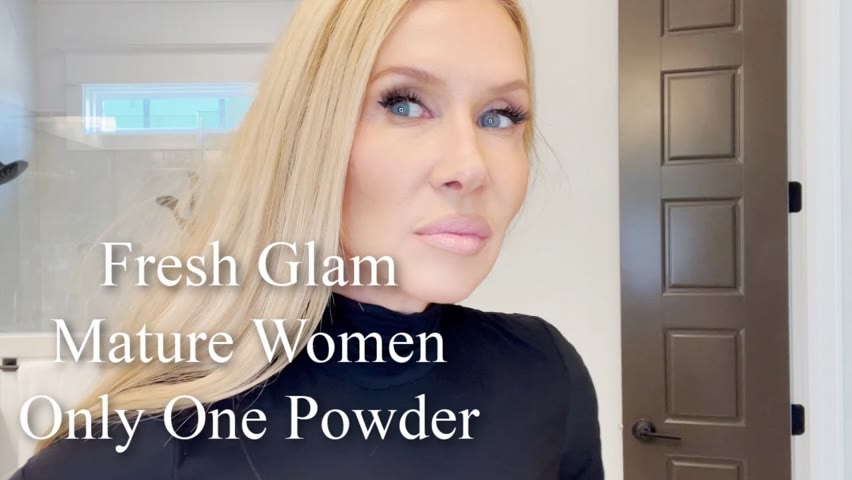 Fresh Glam Makeup For Mature Women | Only One Powder | CHANEL Bronzer for Eyes