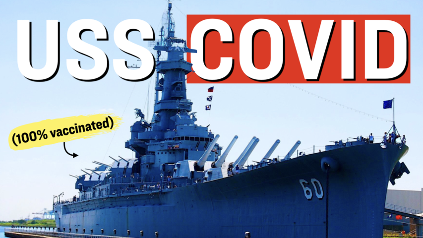 US Navy Warship Suffers Virus Outbreak Among ‘100 Percent Immunized’ Crew | Facts Matter