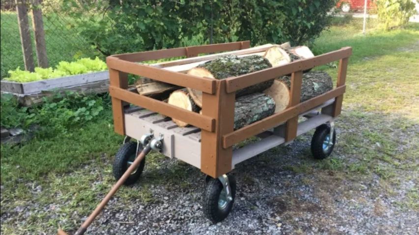 DIY Pallet Wagon